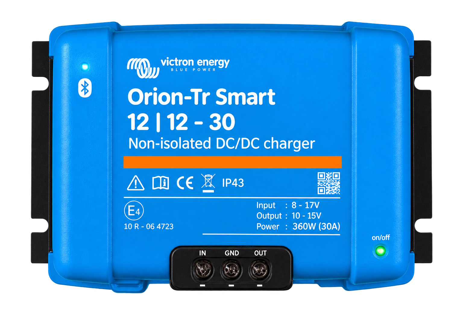 Victron laadbooster (DC/DC-lader) van de RoadPower Set